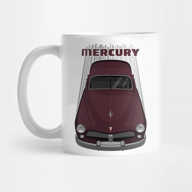 Mercury Coupe 1949 - Maroon by V8social